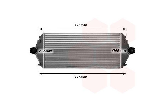 Intercooler, charger 09004086 International Radiators