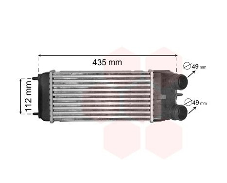 Intercooler, charger 09004252 International Radiators