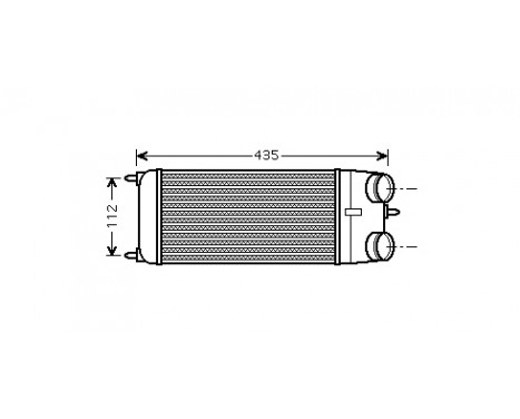 Intercooler, charger 09004252 International Radiators, Image 2