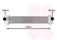 Intercooler, charger 09014708 International Radiators