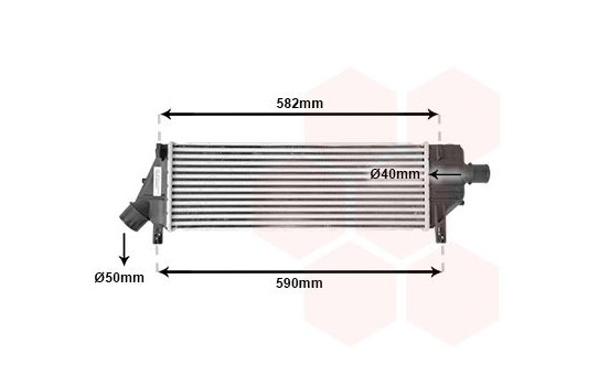 Intercooler, charger 13004360 International Radiators