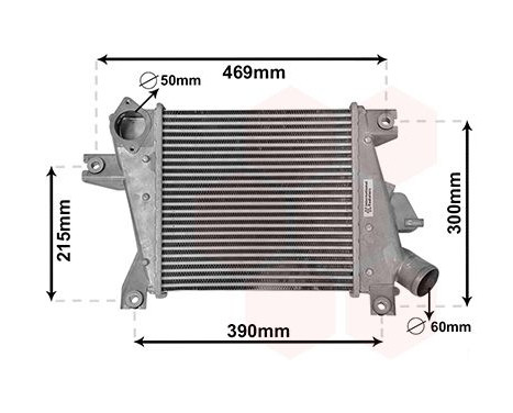 Intercooler, charger 13014700 International Radiators