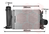 Intercooler, charger 13014706 International Radiators