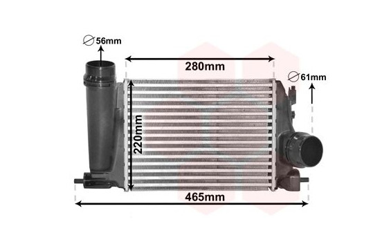 Intercooler, charger 13014706 International Radiators