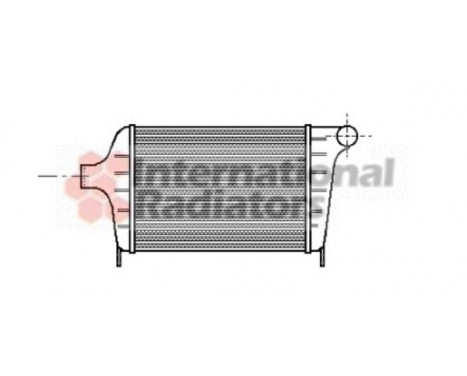 Intercooler, charger 17004005 International Radiators, Image 2