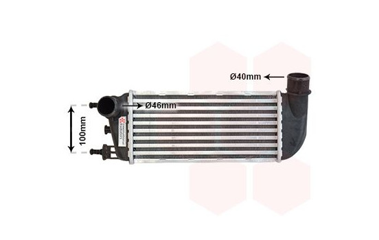 Intercooler, charger 17004352 International Radiators, Image 2