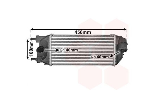 Intercooler, charger 17014701 International Radiators