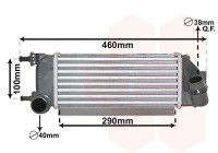 Intercooler, charger 17014710 International Radiators