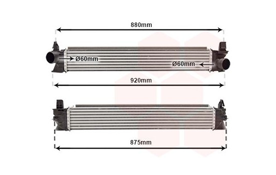 Intercooler, charger 17014713 International Radiators