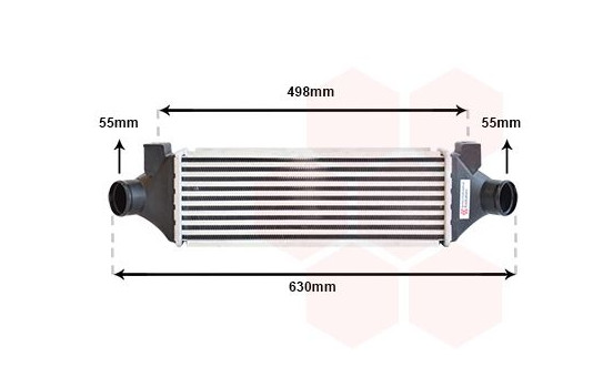 Intercooler, charger 18004314 International Radiators