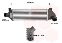 Intercooler, charger 18004315 International Radiators