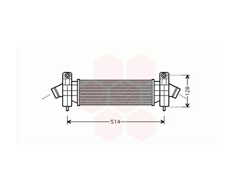 Intercooler, charger 18004341 International Radiators, Image 3