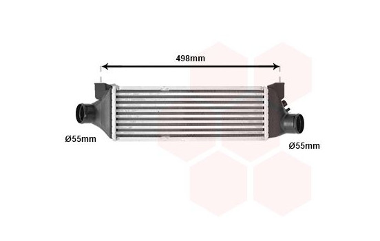 Intercooler, charger 18004385 International Radiators