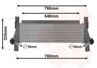 Intercooler, charger 18014701 International Radiators