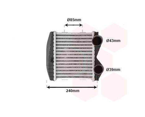 Intercooler, charger 29004003 International Radiators