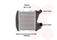 Intercooler, charger 29004004 International Radiators