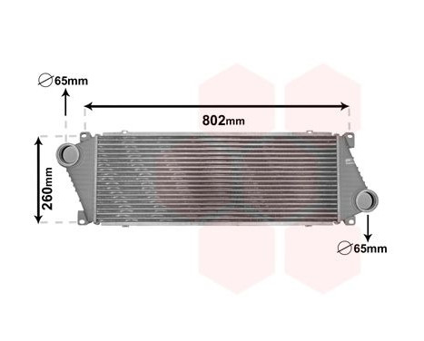 Intercooler, charger 30004217 International Radiators