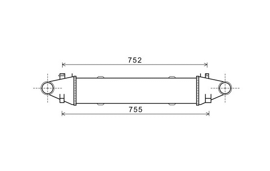 Intercooler, charger 30004525 International Radiators, Image 2