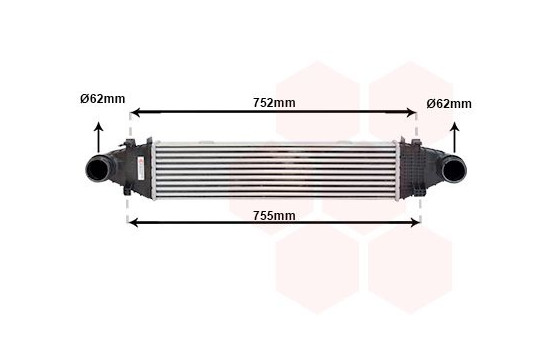 Intercooler, charger 30004525 International Radiators