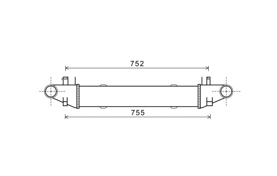 Intercooler, charger 30004557 International Radiators, Image 2