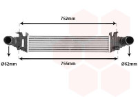Intercooler, charger 30004557 International Radiators