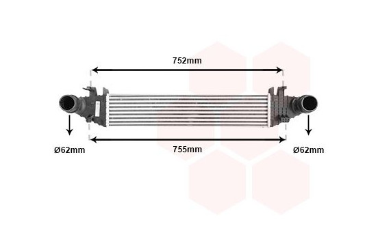 Intercooler, charger 30004557 International Radiators