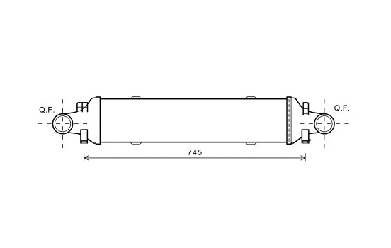 Intercooler, charger 30004593 International Radiators, Image 2