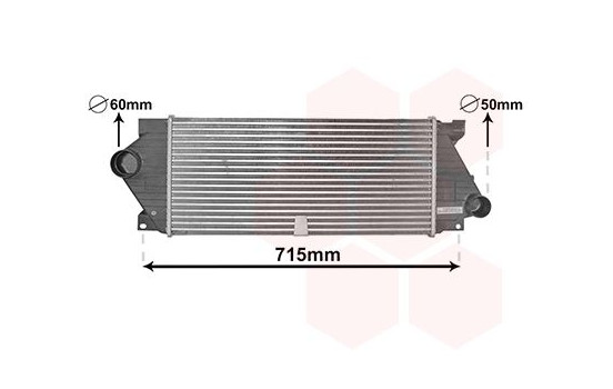 Intercooler, charger 30004677 International Radiators