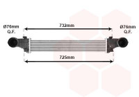 Intercooler, charger 30004726 International Radiators