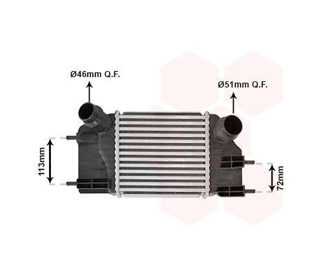 Intercooler, charger 33014702 International Radiators