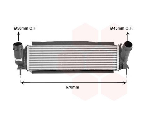 Intercooler, charger 33014704 International Radiators