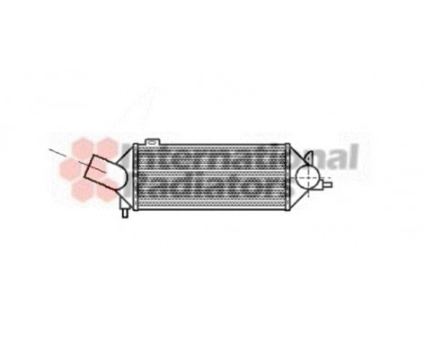 Intercooler, charger 37004069 International Radiators, Image 2