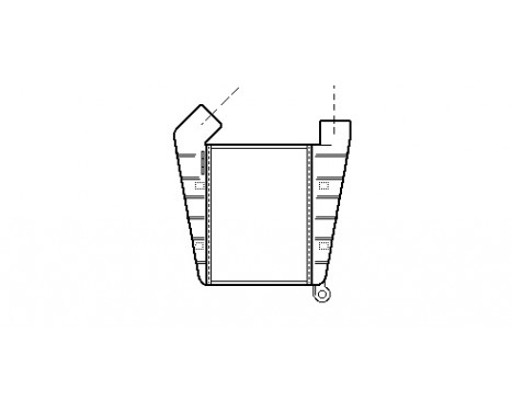 Intercooler, charger 37004204 International Radiators