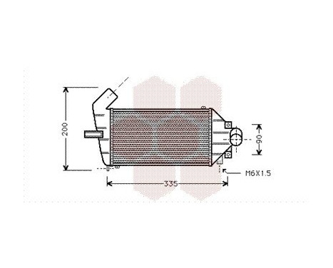 Intercooler, charger 37004262 International Radiators, Image 2