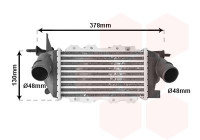 Intercooler, charger 37004269 International Radiators