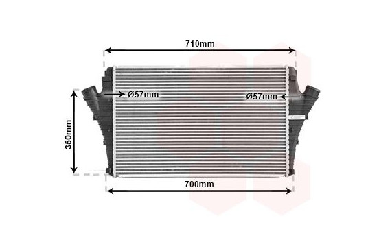 Intercooler, charger 37004361 International Radiators