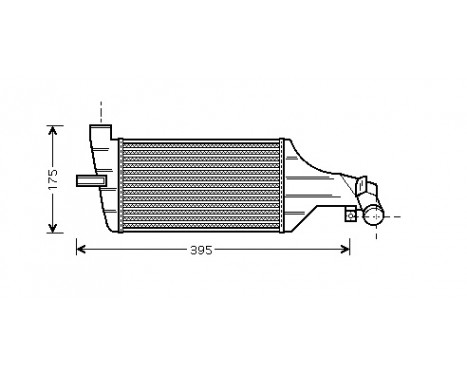 Intercooler, charger 37004374 International Radiators, Image 2