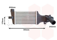Intercooler, charger 37004374 International Radiators