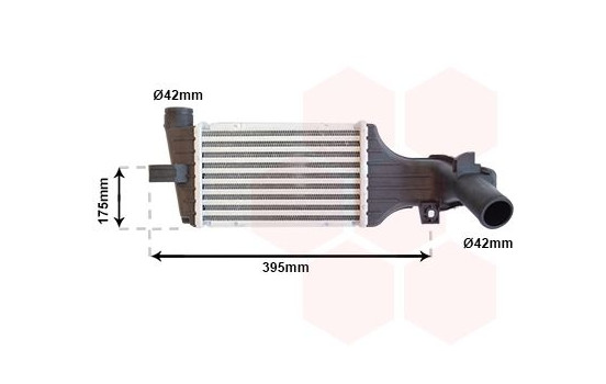 Intercooler, charger 37004374 International Radiators