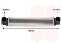 Intercooler, charger 37004442 International Radiators