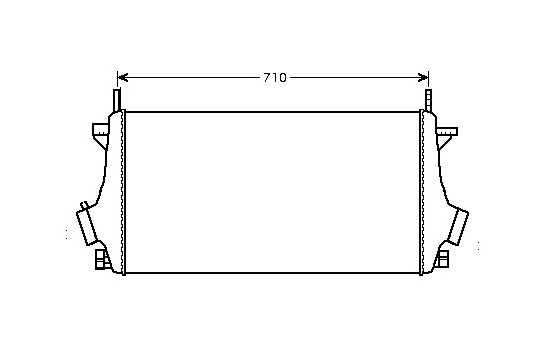 Intercooler, charger 37004476 International Radiators, Image 2