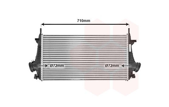 Intercooler, charger 37004476 International Radiators