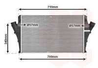 Intercooler, charger 37004491 International Radiators