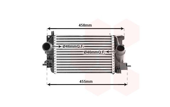 Intercooler, charger 37004575 International Radiators