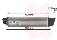 Intercooler, charger 37004622 International Radiators