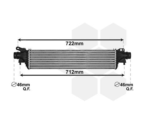 Intercooler, charger 37004662 International Radiators