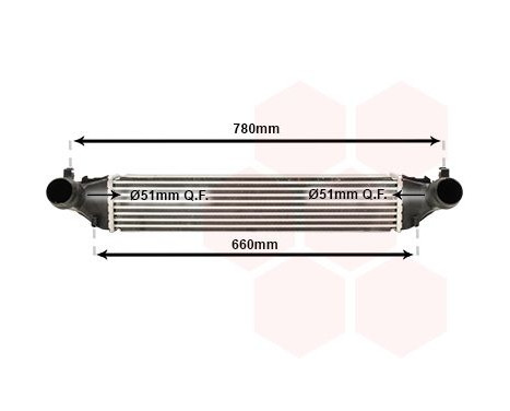 Intercooler, charger 37014700 International Radiators