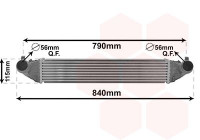 Intercooler, charger 37014704 International Radiators