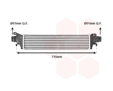 Intercooler, charger 37014705 International Radiators