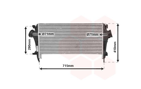 Intercooler, charger 37014707 International Radiators